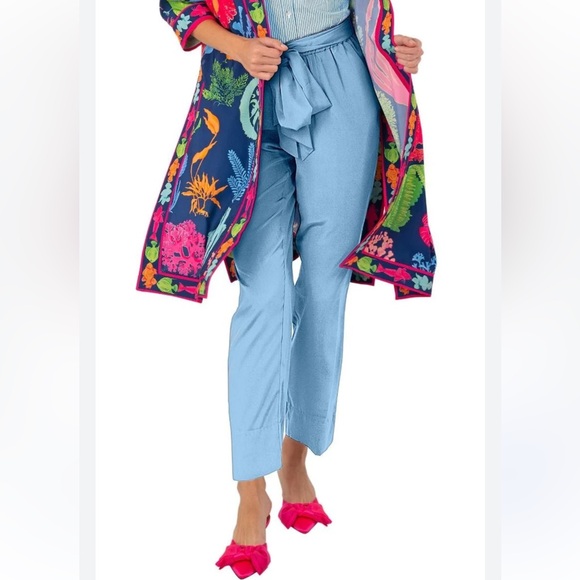 Gretchen Scott Designs Pull On Pants Blue Large - Picture 1 of 8